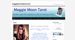 Desktop Screenshot of maggiemoontarot.com